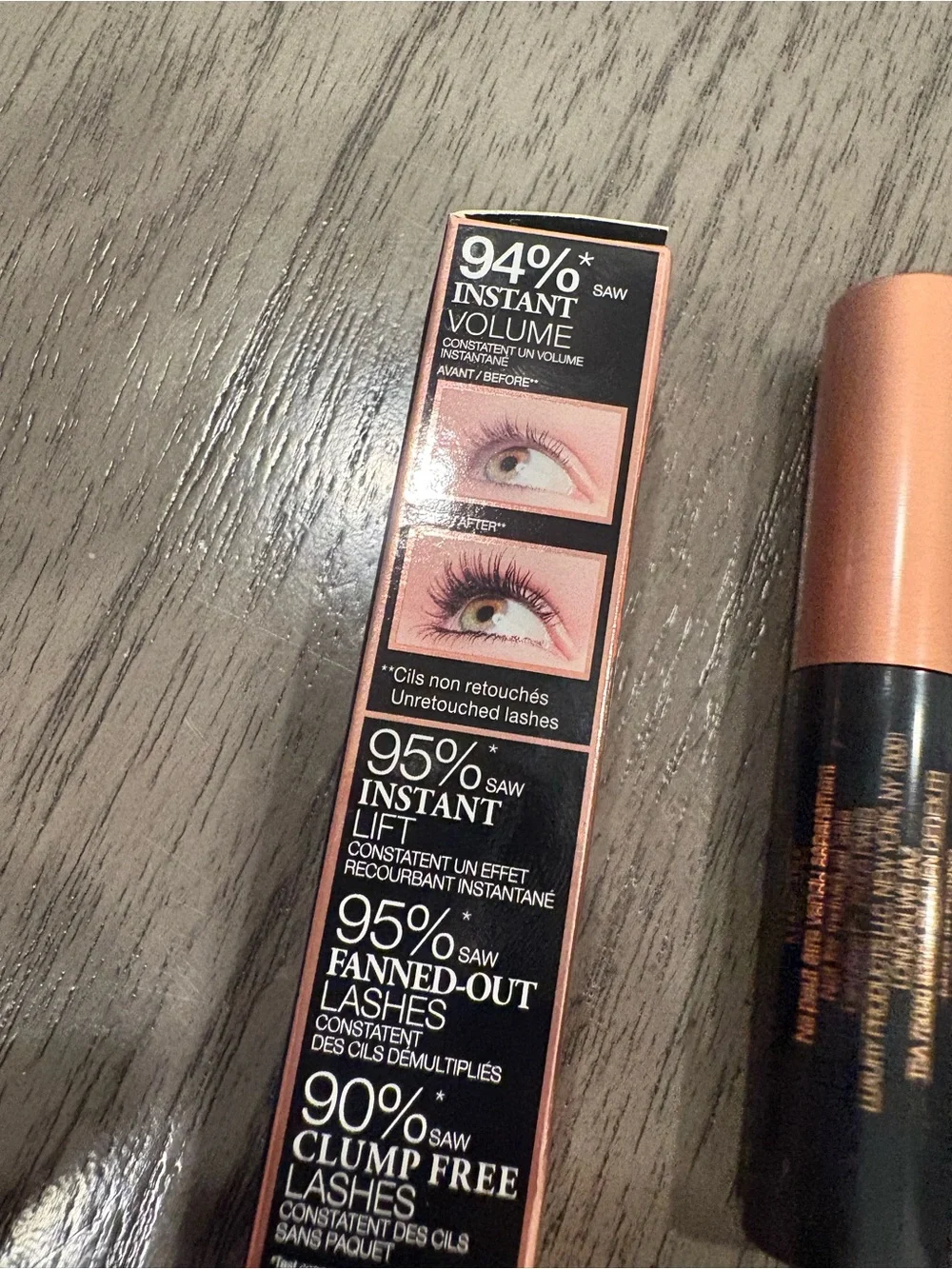 Lancome listing both